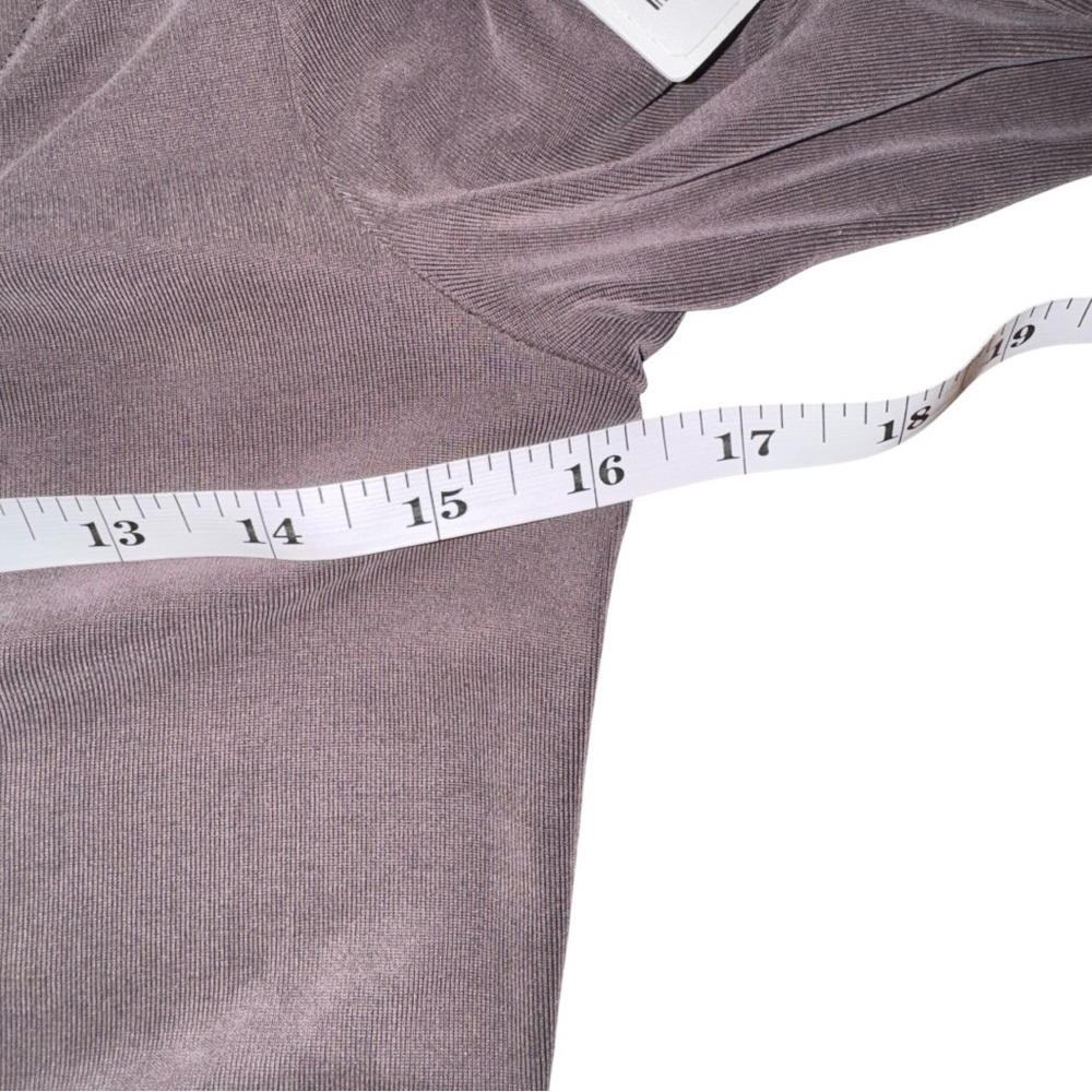 Lululemon Drapey Softstreme Long-Sleeve Maxi Dress Espresso Size M NWT - Picture 7 of 8